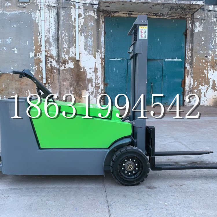 贡觉县小型电动叉车1吨2吨步行站驾式电瓶堆高充电装卸车液压升降车铲车